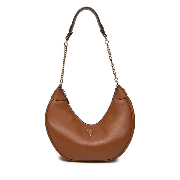 Torebka Guess. Brązowe torebki klasyczne damskie Guess, z aplikacjami, bez dodatków. Za 349.99 zł.