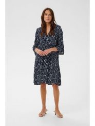 Kaffe Sukienka w kolorze granatowym rozmiar: 40. Niebieskie sukienki damskie Kaffe, na co dzień, bez wzorów, z wiskozy, bez kołnierzyka, bez ramiączek, mini, proste. Za 173.99 zł.