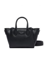 Emporio Armani Torebka EW002328 AF17799 Czarny. Czarne torebki klasyczne damskie Emporio Armani, bez wzorów, ze skóry, bez dodatków. Za 1,464.00 zł.