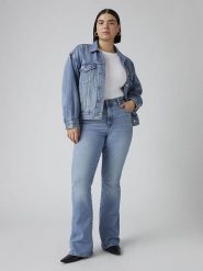 Levi's Dżinsy "726" - Flared fit - w kolorze błękitnym rozmiar: W33/L32. Niebieskie jeansy damskie Levi's, z podwyższonym stanem. Za 227.68 zł.
