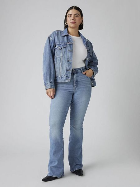 Levi's Dżinsy "726" - Flared fit - w kolorze błękitnym rozmiar: W33/L32. Niebieskie jeansy damskie Levi's, z podwyższonym stanem. Za 204.95 zł.
