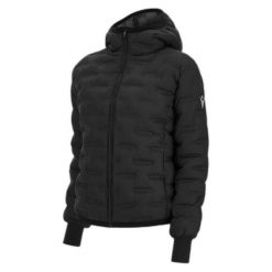 Damska kurtka z kapturem Macron Athleisure FCC Cortina. Czarne kurtki damskie Macron, l, bez wzorów, z lycry, z kapturem. Za 624.05 zł.