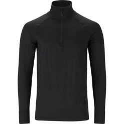 Spodnie narciarskie Whistler Baggio. Czarne spodnie materiałowe męskie WHISTLER, bez wzorów, z elastanu, eleganckie, z standardowym stanem. Za 168.00 zł.