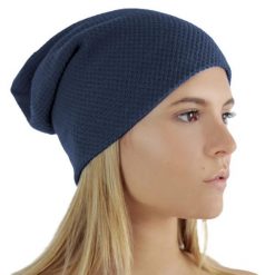 Czapka Unisex Dla Dorosłych Gofrowany Dzianinowa Snobby. Czerwone czapki męskie ATLANTIS, bez wzorów, z dzianiny. Za 41.99 zł.