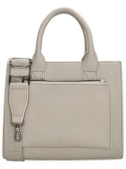 Charm Torebka w kolorze szarobrązowym - 26 x 21 x 13 cm rozmiar: onesize. Brązowe torebki klasyczne damskie Charm, bez wzorów, z materiału, bez dodatków. Za 135.17 zł.