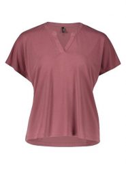 ONLY Bluzka w kolorze fiołkowym rozmiar: S. Różowe bluzki damskie Only, s, bez wzorów, bez kołnierzyka, bez ramiączek. Za 79.40 zł.
