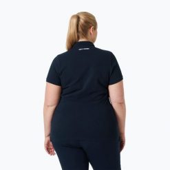 Koszulka polo damska Helly Hansen Crew Pique 2 Polo. Niebieskie bluzki damskie Helly Hansen, s, bez wzorów, sportowe, bez kołnierzyka, bez ramiączek. Za 237.50 zł.