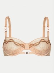 Chantelle X Biustonosz balkonetka Xtravagant C06GN7 Beżowy. Brązowe biustonosze Chantelle X, bez wzorów, z syntetyku. Za 699.99 zł.