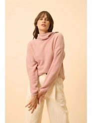 Just Cashmere Kaszmirowy sweter "Blantyre" w kolorze jasnoróżowym rozmiar: M. Różowe golfy damskie Just Cashmere, m, bez wzorów, z kaszmiru, bez ramiączek. Za 434.99 zł.