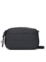 Liu Jo Torebka AF6040 T378A Czarny. Czarne listonoszki damskie Liu Jo, bez wzorów, z materiału, bez dodatków. Za 499.99 zł.