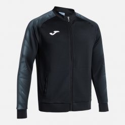 Kurtka z dresu Joma Elite XI. Czarne kurtki damskie Joma, l, bez wzorów, z dresówki, bez kaptura. Za 189.99 zł.
