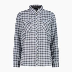 Koszula damska turystyczne CMP 32T1486. Niebieskie koszule damskie CMP, xs, bez wzorów, sportowe, bez kołnierzyka, bez ramiączek. W wyprzedaży za 222.50 zł.