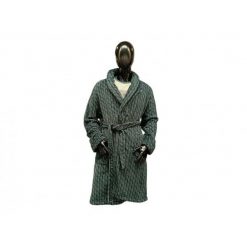 Szlafrok męski rozm. XL Grey L726335. Szare szlafroki męskie Massana Homewear, l, bez wzorów, z polaru. Za 380.00 zł.