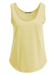 Smith & Soul Top w kolorze żółtym rozmiar: XXL. Żółte topy damskie Smith & Soul, xxl, bez wzorów, z bawełny, bez kołnierzyka. Za 69.99 zł.