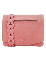 HIDE & STITCHES Skórzana torebka w kolorze jasnoróżowym - 21 x 17 x 4 cm rozmiar: onesize. Różowe torebki klasyczne damskie HIDE & STITCHES, bez wzorów, z materiału, bez dodatków. Za 173.99 zł.