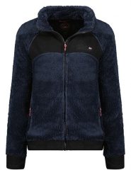 Geographical Norway Kurtka polarowa "Tandora" w kolorze granatowym rozmiar: XXL. Niebieskie kurtki damskie Geographical Norway, xxl, bez wzorów, z polaru, bez kaptura. Za 150.37 zł.