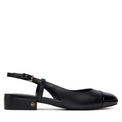 Sandały MICHAEL Michael Kors. Czarne sandały damskie MICHAEL Michael Kors, bez wzorów, bez obcasa, na płaskiej podeszwie. Za 429.99 zł.