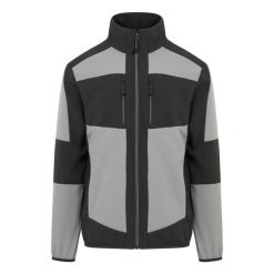 Kurtka Softshellowa Unisex Dla Dorosłych 2 Warstwy. Szare kurtki męskie Regatta, xl, bez wzorów, z elastanu, bez kaptura. Za 229.99 zł.