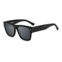 Okulary przeciwsłoneczne DSQUARED2 ICON 0004/S 003 dla mężczyzn, rozmiar 55 mm. Czarne okulary przeciwsłoneczne męskie Dsquared, prostokątne. W wyprzedaży za 659.55 zł.