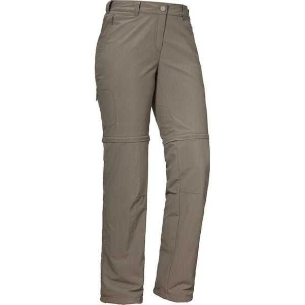 Spodnie trekkingowe damskie Schöffel Santa Fe Zip Off. Brązowe spodnie dresowe damskie Schöffel, na lato, bez wzorów, z nylonu. Za 262.00 zł.
