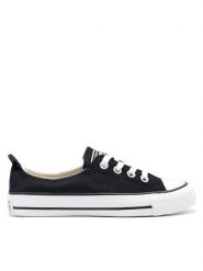 Converse Trampki Ct Shoreline Slip 537081C Czarny. Czarne trampki i tenisówki damskie Converse, bez wzorów, z materiału. Za 239.99 zł.