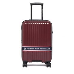 Walizka kabinowa Beverly Hills Polo Club. Czerwone walizki Beverly Hills Polo Club, bez wzorów. Za 299.99 zł.
