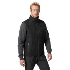 Kurtka bez rękawów Helly Hansen crew insulator 2.0. Czarne kurtki męskie Helly Hansen, s, bez wzorów, sportowe, bez kaptura. W wyprzedaży za 472.90 zł.