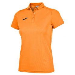 Koszulka polo do tenisa damska Joma Hobby. Brązowe bluzki damskie Joma, xl, bez wzorów, sportowe, bez kołnierzyka, bez ramiączek. W wyprzedaży za 108.80 zł.