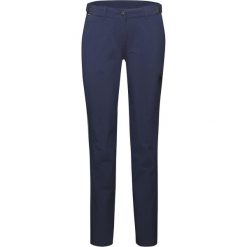 Spodnie turystyczne damskie Mammut Runbold Pants. Niebieskie spodnie materiałowe damskie Mammut, bez wzorów, sportowe. Za 557.00 zł.