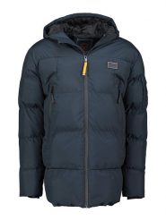 Geographical Norway Parka "Bob" w kolorze granatowym rozmiar: onesize. Niebieskie parki męskie Geographical Norway, bez wzorów. Za 308.91 zł.