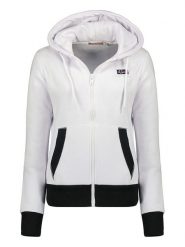 Geographical Norway Bluza "Guderaisin" w kolorze białym rozmiar: M. Białe bluzy z kapturem damskie Geographical Norway, m. Za 100.99 zł.