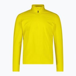 Bluza męska CMP 30L1097. Żółte bluzy bez kaptura męskie CMP, l. Za 129.99 zł.