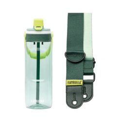 Butelka na wodę ze słomką Dupla 750ml+ Pasek na ramie Zestaw Clover Strap. Paski męskie KAMBUKKA, bez wzorów, z materiału, biznesowe. Za 134.99 zł.