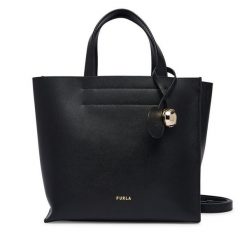 Torebka Furla. Czarne torebki klasyczne damskie Furla, bez wzorów, bez dodatków. Za 1,304.00 zł.