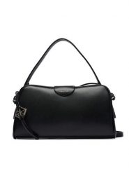 Calvin Klein Torebka Emblem Trio Top Handle Camera Ba LV04F3370G Czarny. Czarne torebki klasyczne damskie CALVIN KLEIN, bez wzorów, ze skóry, bez dodatków. Za 489.99 zł.