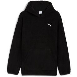 Bluza z kapturem męskie Puma Ess Elevated Relaxed Winterized Hoodie S. Czarne bluzy z kapturem męskie Puma, m, z materiału. Za 290.00 zł.