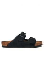 Birkenstock Klapki Arizona 1027152 Czarny. Czarne klapki i japonki męskie Birkenstock, ze skóry. Za 399.99 zł.