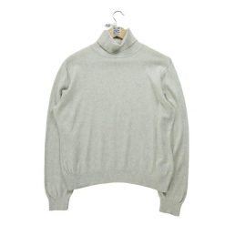 Second life - Damski sweter z jedwabiu i kaszmiru beżowy - Jak nowy. Brązowe swetry klasyczne damskie Ralph Lauren, z kaszmiru, bez kołnierzyka. Za 255.56 zł.