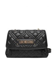 LOVE MOSCHINO Torebka JC4109PP0NLA0000 Czarny. Czarne torebki klasyczne damskie Love Moschino, bez wzorów, ze skóry, bez dodatków. Za 709.99 zł.