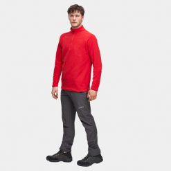 Bluza turystyczna męska dla dorosłych Alpinus Virje polarowa. Czerwone bluzy bez kaptura męskie Alpinus, m, z polaru. Za 239.00 zł.