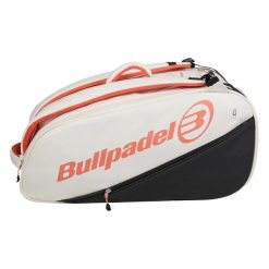 Torba do padla Bullpadel Elite – biało-pomarańczowa. Białe torebki klasyczne damskie bullpadel, bez wzorów, duże, bez dodatków. Za 382.60 zł.