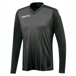 Koszulka bramkarska Macron gemini. Czarne t-shirty sportowe męskie Macron, bez ramiączek, do piłki nożnej. Za 252.50 zł.