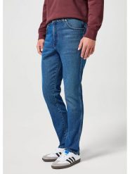 Wrangler Dżinsy - Tapered fit - w kolorze niebieskim rozmiar: W33/L34. Niebieskie jeansy męskie Wrangler. Za 184.95 zł.