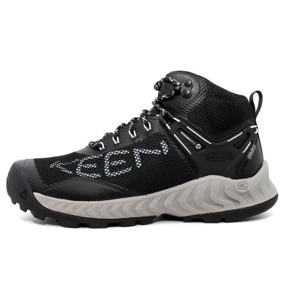 Buty Outdoorowe Keen Nxis Evo Mid Wp W Damskie. Czarne obuwie do biegania damskie Keen. Za 449.00 zł.