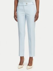 Rinascimento Spodnie materiałowe CFC0128638003 Niebieski jasny Slim Fit. Niebieskie spodnie materiałowe damskie RINASCIMENTO, bez wzorów, z materiału. Za 409.99 zł.