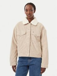 Tommy Jeans Kurtka przejściowa Trucker DW0DW23415 Szary jasny Regular Fit. Szare kurtki damskie Tommy Jeans, m, bez wzorów, z bawełny, bez kaptura. Za 749.99 zł.