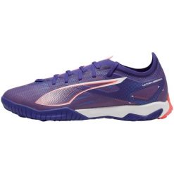 Buty Puma Ultra 5 Match Tt 107892 01 fioletowe. Fioletowe buty fitness męskie do piłki nożnej. Za 426.42 zł.