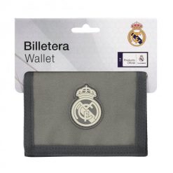 Real Madryt portfel wallet szary. Szare portfele damskie Real Madrid, bez wzorów. Za 69.00 zł.