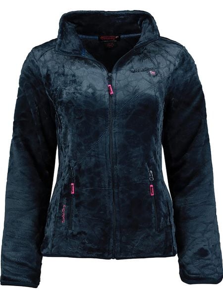 Geographical Norway Bluza polarowa "Univers Malabar" w kolorze granatowym rozmiar: M. Niebieskie bluzy bez kaptura damskie Geographical Norway, m, z polaru. Za 122.09 zł.