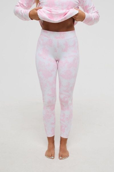 Legginsy termoaktywne – damskie, z kolekcji Signature, kolor różowy. Białe legginsy damskie OOSC, s, bez wzorów, z materiału. Za 269.99 zł.